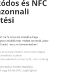 NFC fizetés mobillal